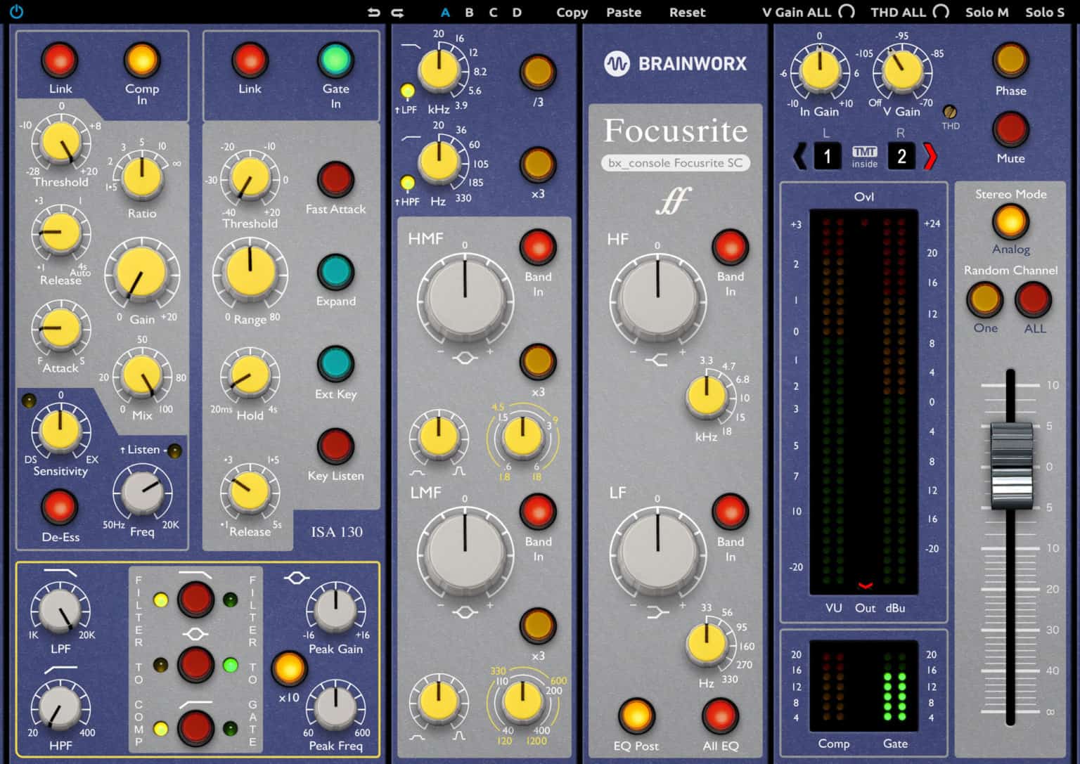 bx_console Focusrite SC by Brainworx