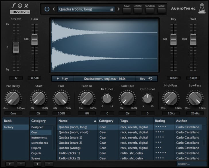 AudioThing Fog Convolver Review.