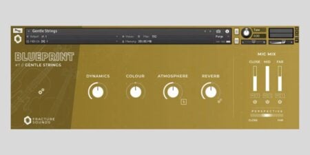 Fracture Sounds Drops Free Gentle Strings Chamber Ensemble Library for Kontakt Player