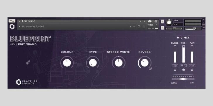 Fracture Sounds release Epic Grand, a FREE larger-than-life grand piano library for Kontakt Player