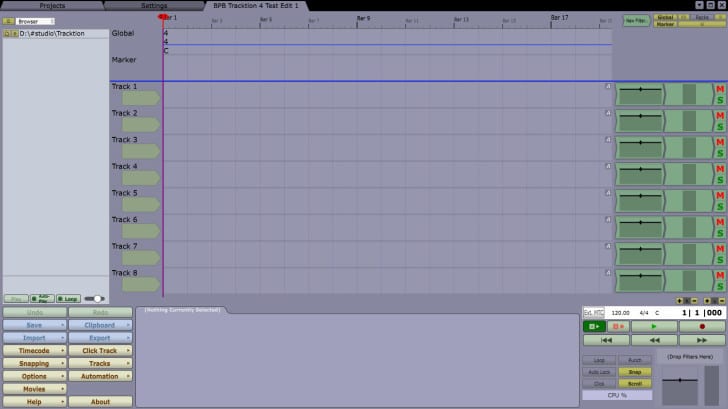 Tracktion 4 free digital audio workstation for Windows, Mac OS and Linux!