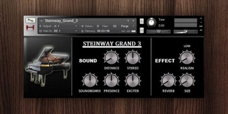 Free Grand Piano sample library by Hephaestus Sounds (NI Kontakt 5)