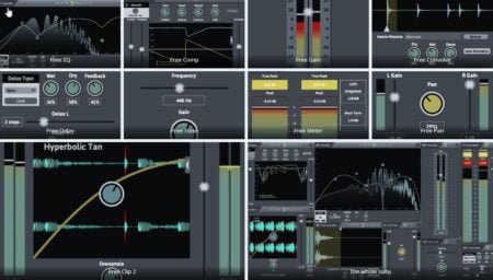 Venn Audio offers Free Suite, a collection of nine essential mixing plugins for macOS and Windows