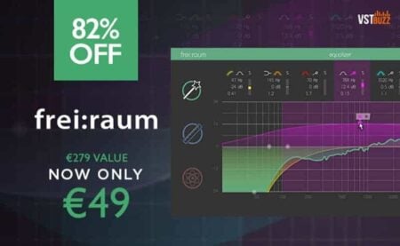 Get 82% OFF “frei:raum” Intelligent Linear-Phase EQ By Sonible