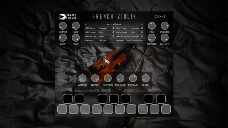 French Violin by SampleScience