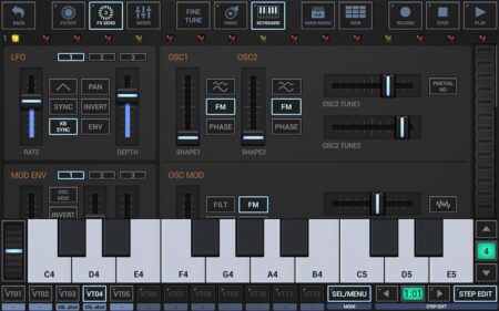 FREE G-Stomper VA-Beast Synthesizer (Android App)