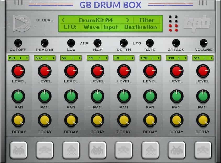 GB DrumBox Is A FREE Game Boy VST Plugin