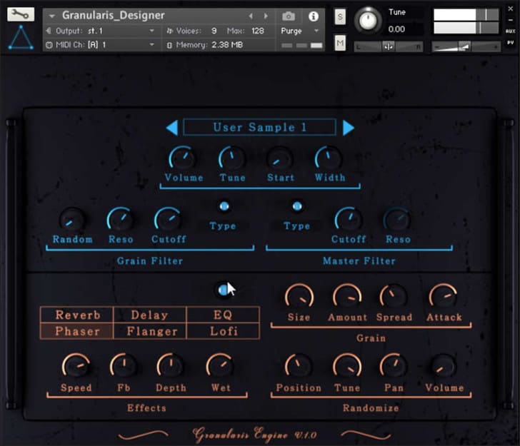 Granularis Free Granular Sampler For Kontakt