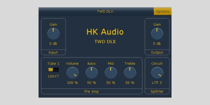 Helmut Keller Audio releases free TWD DLX Fender Tweed Deluxe amp sim plugin