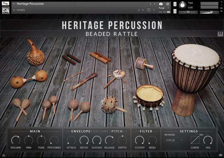 Impact Soundworks Releases FREE Heritage Percussion For NI Kontakt