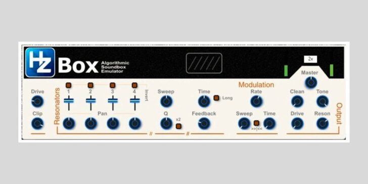 HigherHZ Releases FREE Chorus Plugin Hz Box