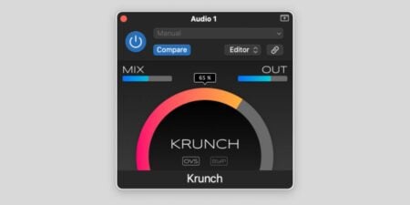 Hollance releases Krunch, a FREE filter and saturation effect for macOS and Windows