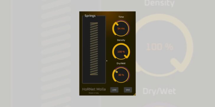 HorNet Plugins Release FREE Molla Spring Reverb