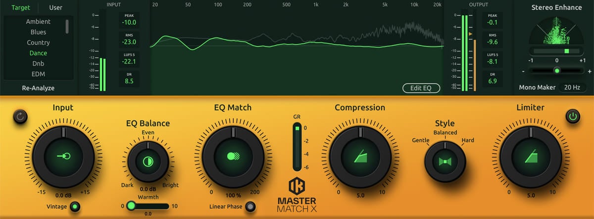 The new Master Match module in T-RackS 6.