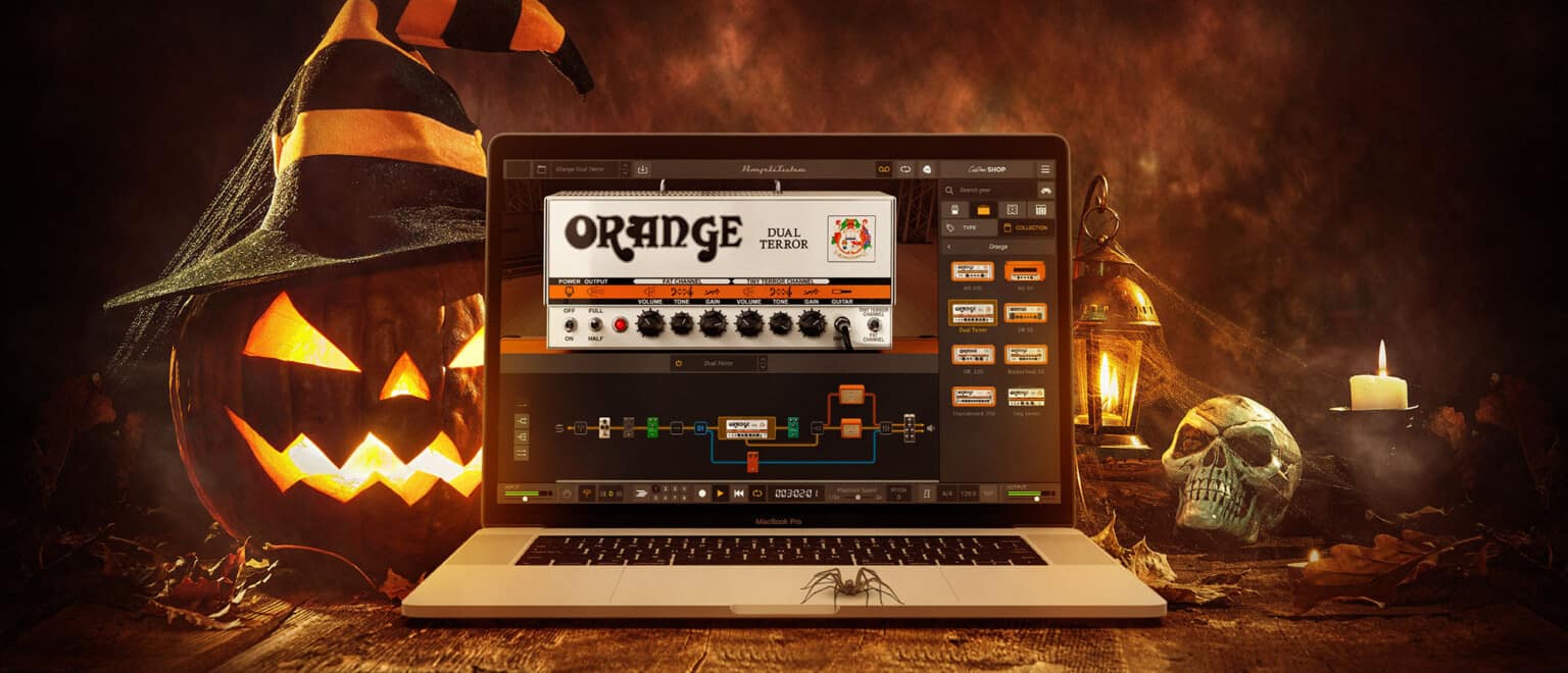 AmpliTube 5 Orange Dual Terror Is FREE Until October 31st!