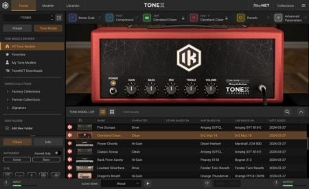 Get IK Multimedia's TONEX 75% OFF For A Limited Time