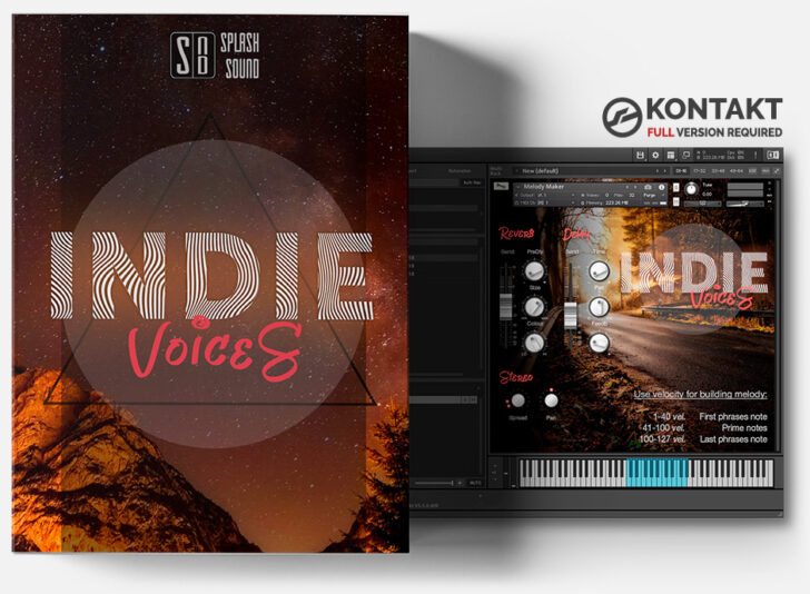 Splash Sound Releases Indie Voices A FREE Kontakt Library