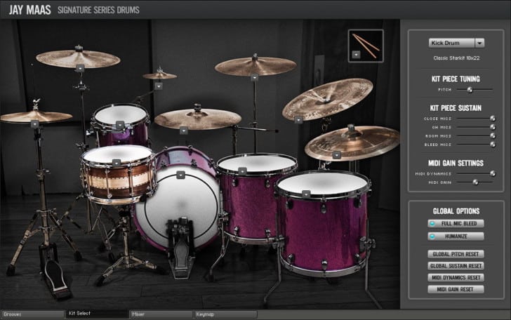 Jay Maas Signature Series Drums LE (Room Sound)