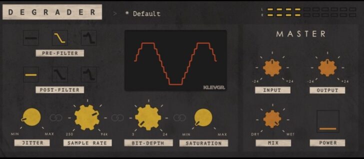 Klevgrand Degrader Is FREE With Any Purchase At ADSR Sounds