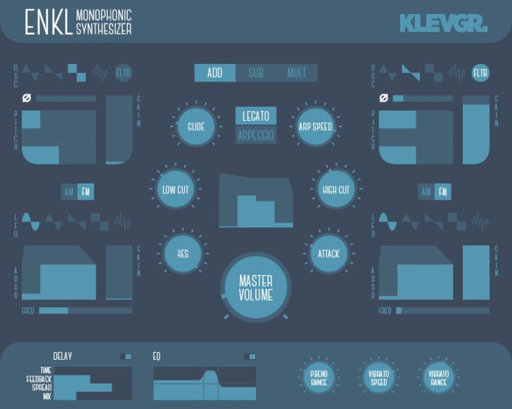 Klevgränd Enkl synthesizer REVIEW.