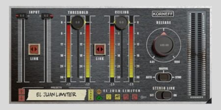 Try The Korneff Audio El Juan Limiter Open Beta For FREE