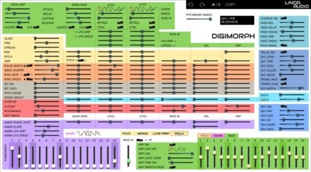 Linda Audio releases Digimorph, a FREE experimental synth VST for Windows