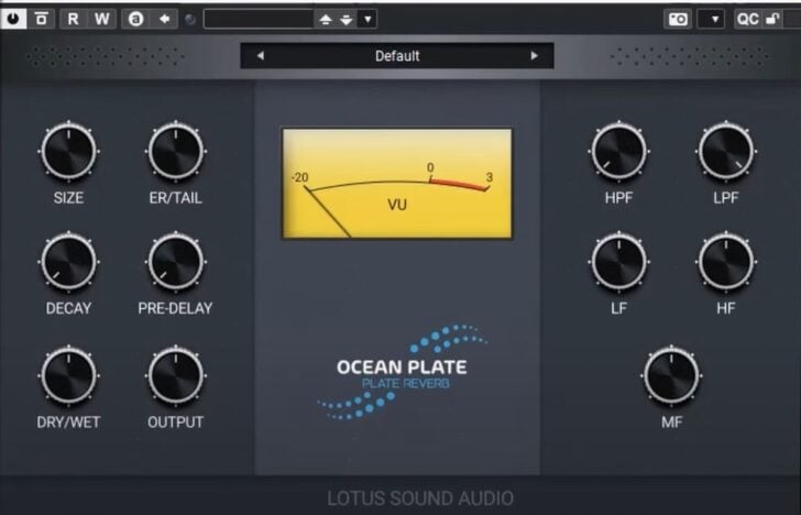 Ocean Plate Is A FREE Reverb Plugin