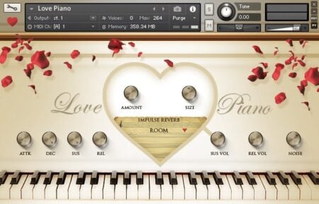 VST Buzz offers the The LO.VE. Piano FREE for Kontakt Player 7