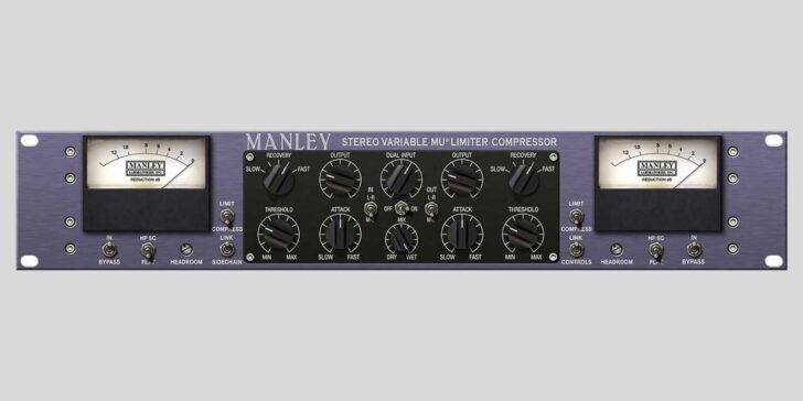 Manley Variable Mu Limiter Compressor plugin selling for $50 at 84% off