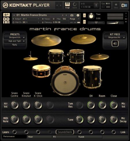 Rattly And Raw Martin France Drums REVIEW