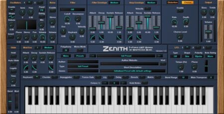 T-Force Zenith is a FREE Roland-inspired synth by Mastrcode Music