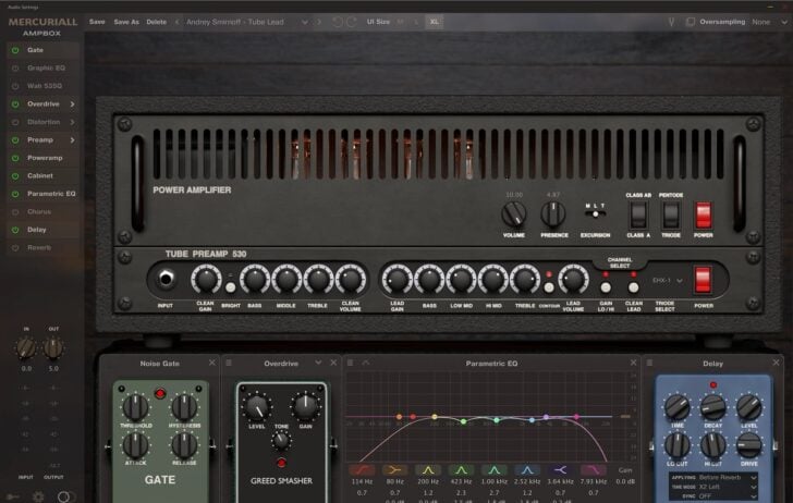 Mercuriall Updates Ampbox to 1.3.1 With FREE Effects Pedals