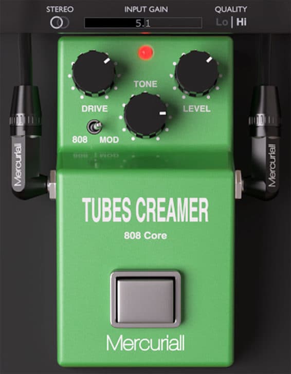 Free Tube Screamer VST/AU/AAX Plugin By Mercuriall Audio