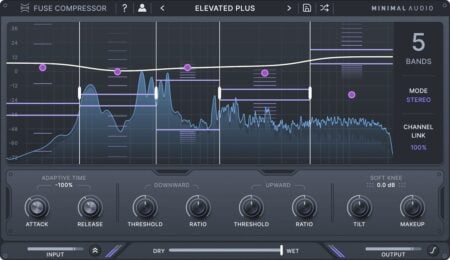 Minimal Audio releases Fuse Compressor, a dynamic sculpting effect for macOS and Windows