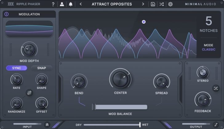 Minimal Audio releases Ripple Phaser with special introductory pricing available for a limited time