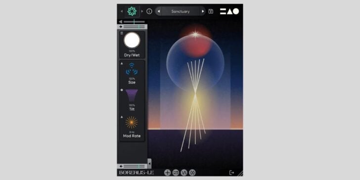 MNTRA Instruments releases Borealis-LE, a FREE dynamic reverb plugin for macOS and Windows
