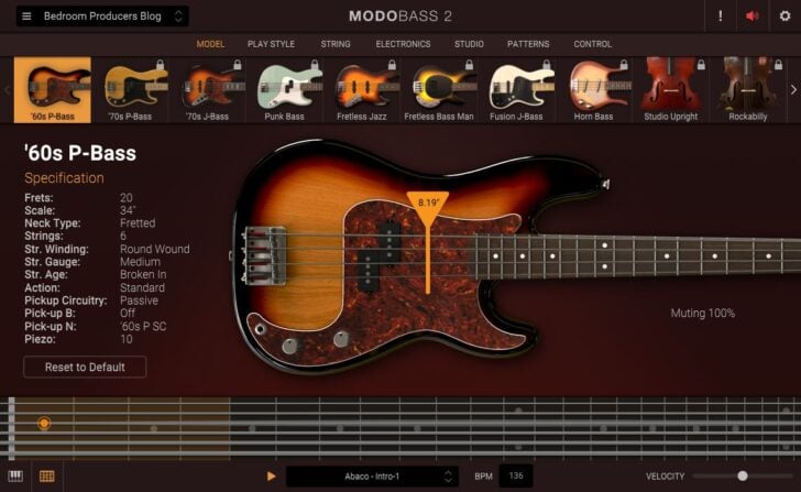 Modo Bass 2 CS by IK Multimedia