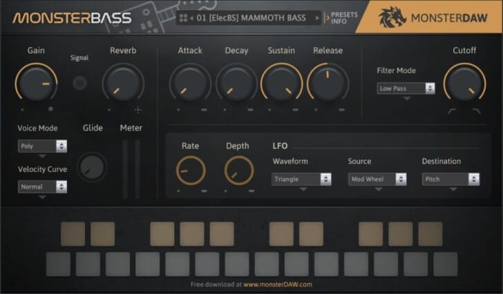Monster Bass by MonsterDAW