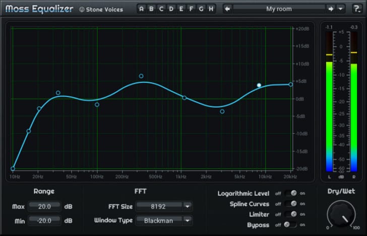 Moss Equalizer by Stone Voices