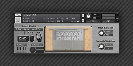 Free computer mouse and keyboard sounds for NI Kontakt.