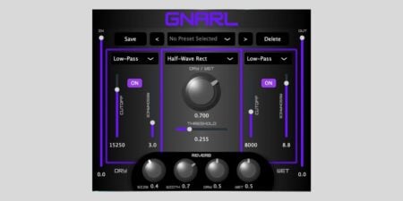 Gnarl Is A FREE Distortion Plugin By Myroslav Artiukh