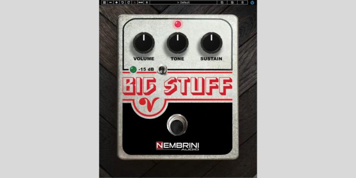 Nembrini Releases FREE Big Stuff Virtual Fuzz Pedal