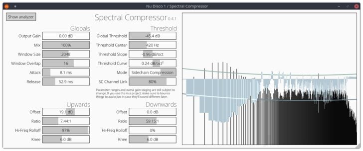 Nih-Plug Releases FREE Spectral Compressor