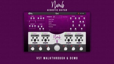 Numb Dark Acoustic Guitar