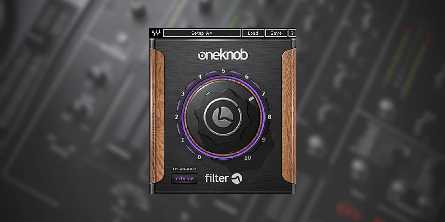 Waves OneKnob Filter Is FREE Until July 26th!