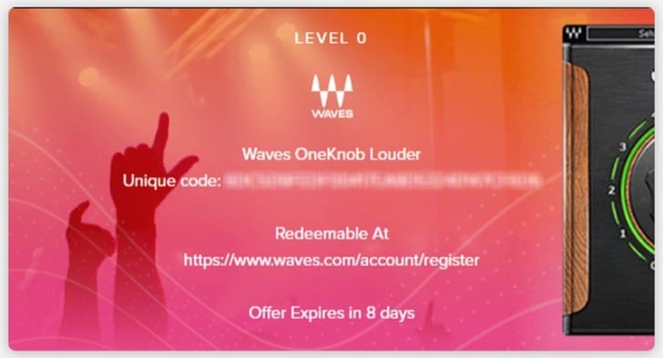 Get Waves OneKnob Louder For FREE Until June 23rd!