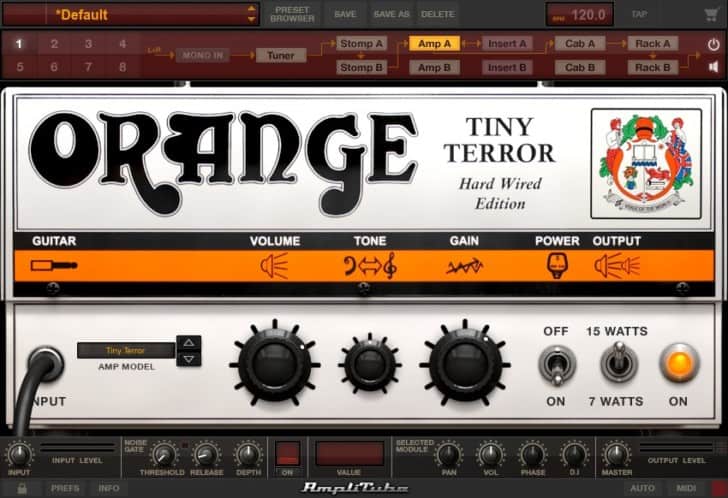 Orange Tiny Terror for AmpliTube Custom Shop