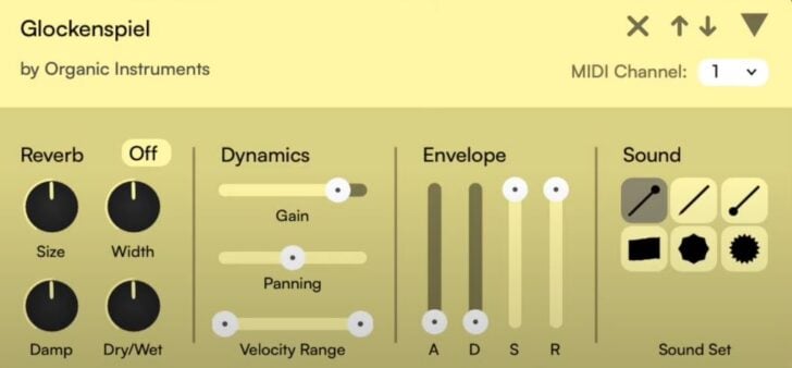 Organic Instruments’ Glockenspiel is a FREE virtual instrument for Elemental Player
