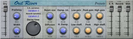 OrilRiver Reverb VST Plugin by Denis Tihanov