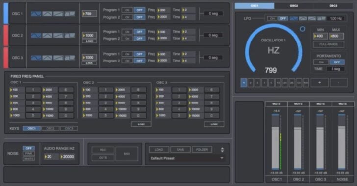 Oscar Tone & Noise Generator